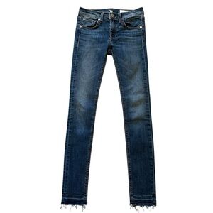 Rag & Bone Blue Ankle Skinny Jean 24